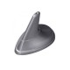 Lampa Bluff-Antenne, GPS, silber, berlackierbar