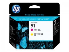 HP 91 Magenta and Yellow Printhead